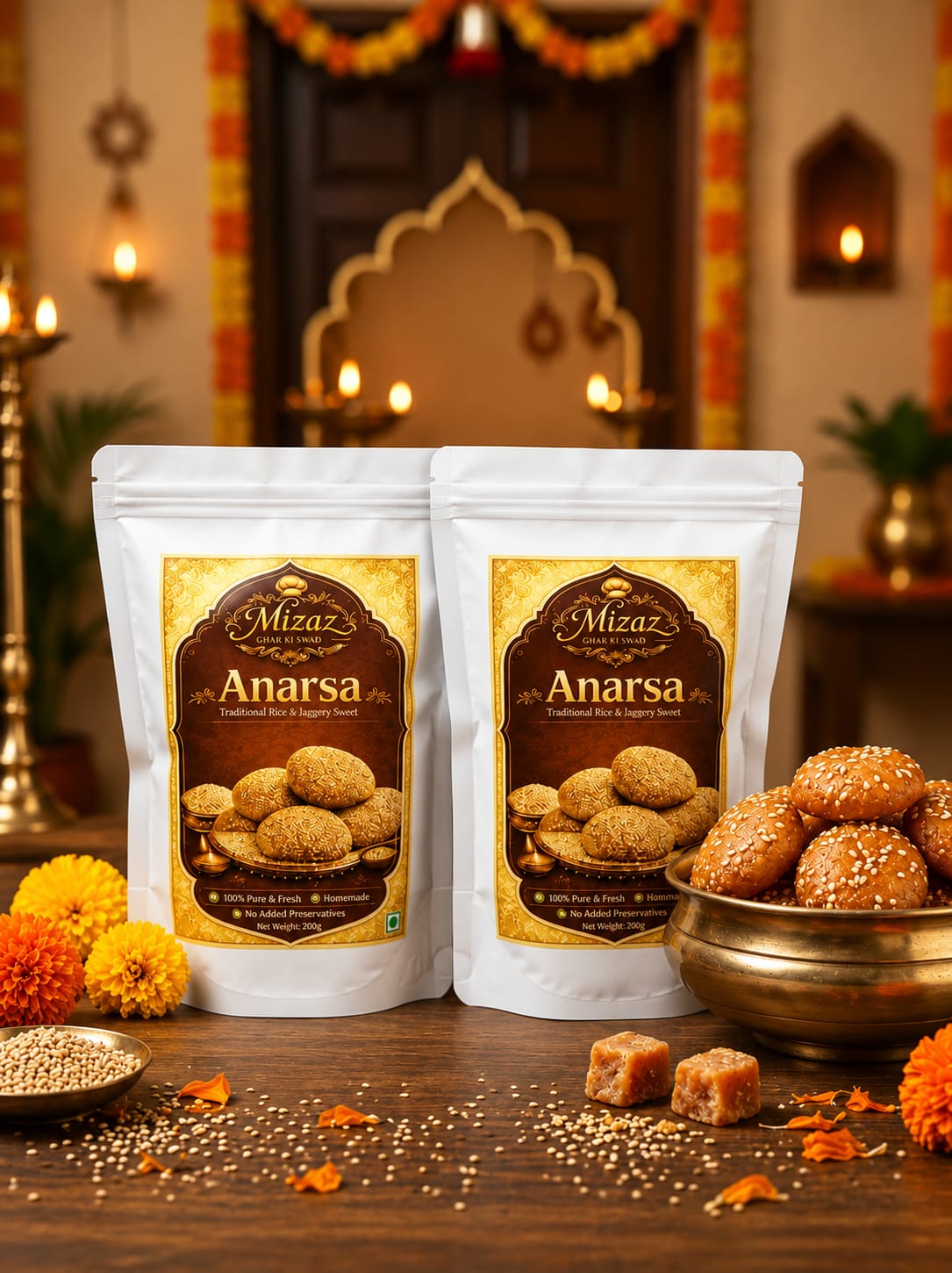 Family Combo Pack - Traditional Anarsa